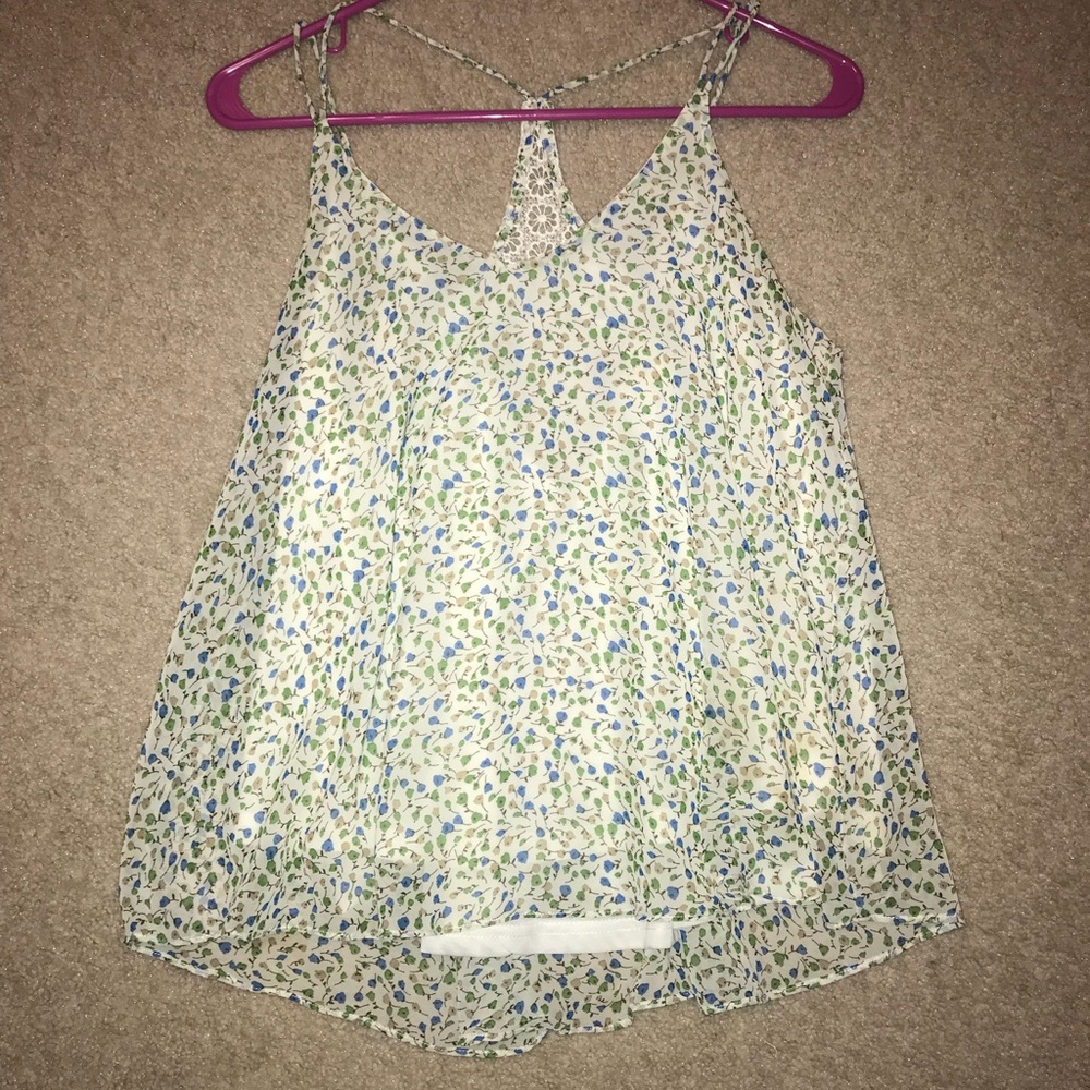 Floral tank top